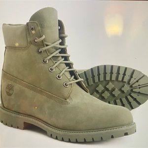Timberland Premium 6” Lace-Up Boots- waterproof, Nubuck